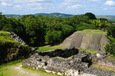 xunantunich Maya harabe Belize