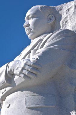 Martin Luther King Memorial in Washington DC clipart