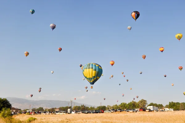 Reno Nevada Great - Hot Air Balloon Race — Stock Photo, Image