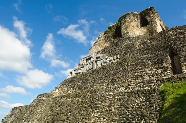 Xunantunich belize Mayský chrám — Stock fotografie