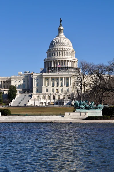 Capitol hill opbouw in washington dc — Stockfoto