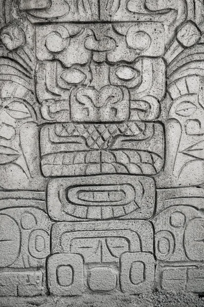Maya standbeeld — Stockfoto