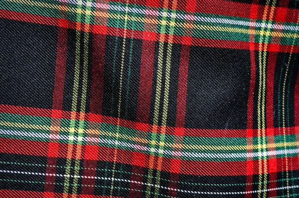 Καρό scottish σκωτσέζικη φούστα — Φωτογραφία Αρχείου