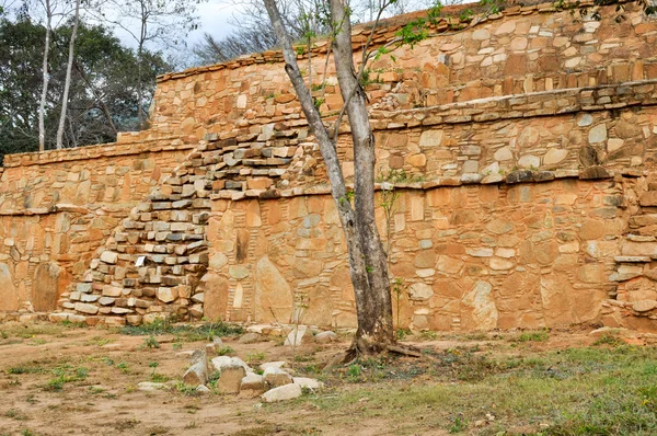 Ruines Tehuacalco au Mexique — Photo