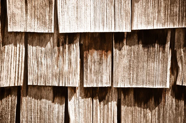 Drewno gontem tło — Zdjęcie stockowe