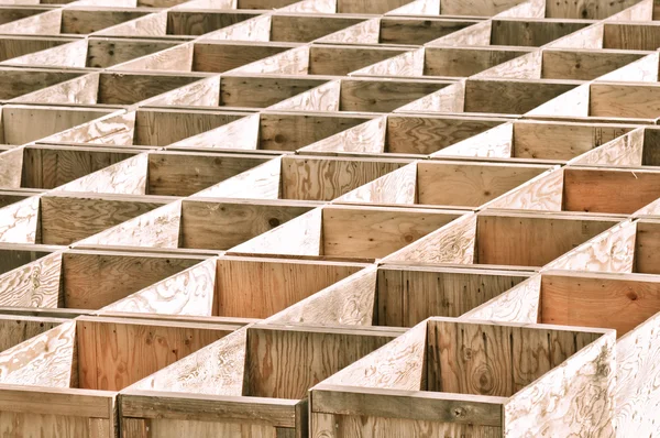 Cajas de almacenamiento de madera — Foto de Stock