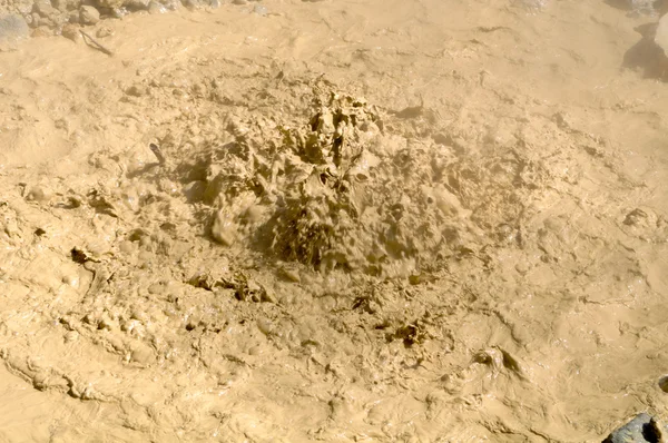 Кипячение грязи в национальном парке Маунт-Лассен — стоковое фото