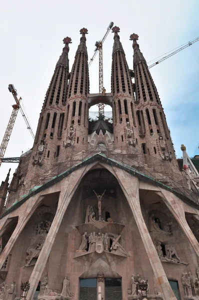 Barcelona Spain - Sagrada Familia — Stock Photo, Image