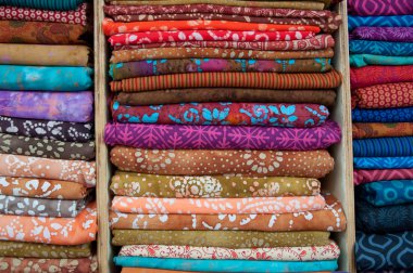 Indian Fabrics for Sale clipart