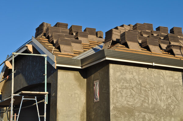 New Home Under Construction