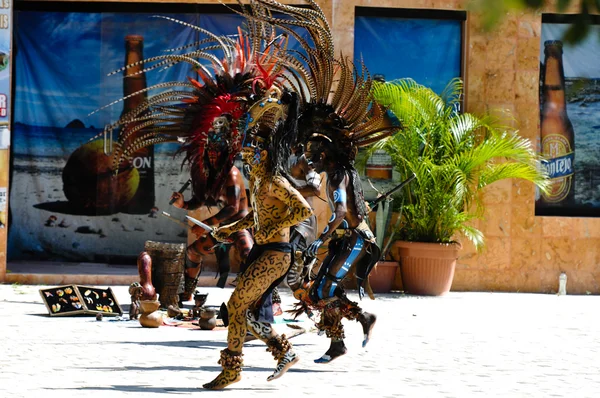 Древние воины Майя — стоковое фото