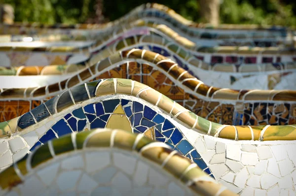 Parque Guell Barcelona España — Foto de Stock