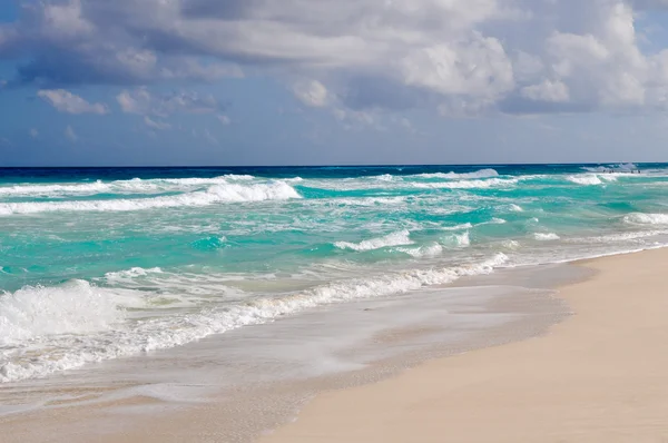 Tropikalne tło plaży — Zdjęcie stockowe
