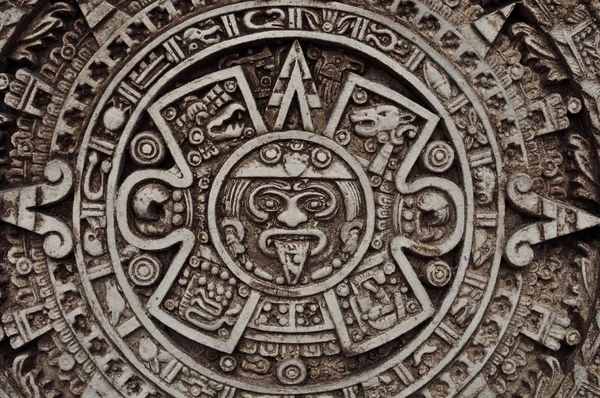 古代玛雅人的日历 — 图库照片