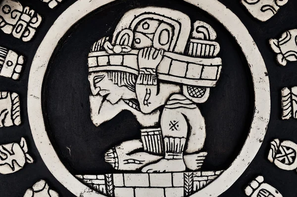 古代マヤの戦士 — ストック写真