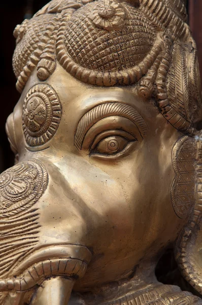 Ganesh in ottone — Foto Stock