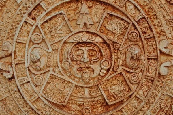 Calendrier du Dieu Maya — Photo