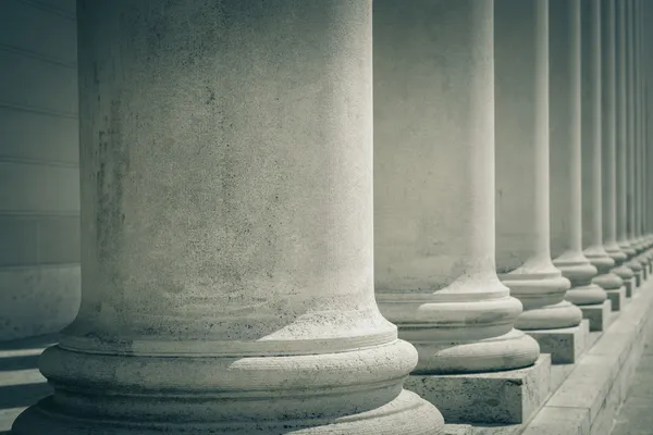 Pillars of Law and Justice — Stock Photo, Image