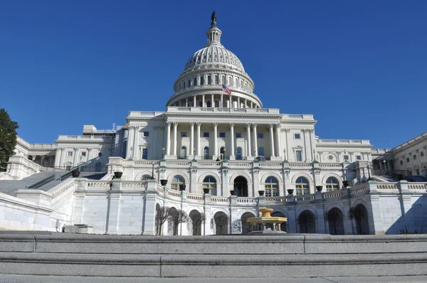 Capitol hill opbouw in washington dc — Stockfoto