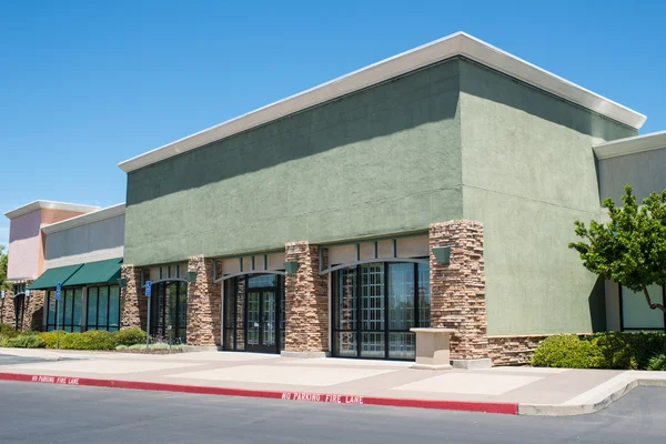 stock image Shopping Center Strip Mall