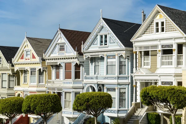 Alamo square san francisco in california — Foto Stock