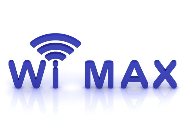Logo Wi MAX — Foto Stock