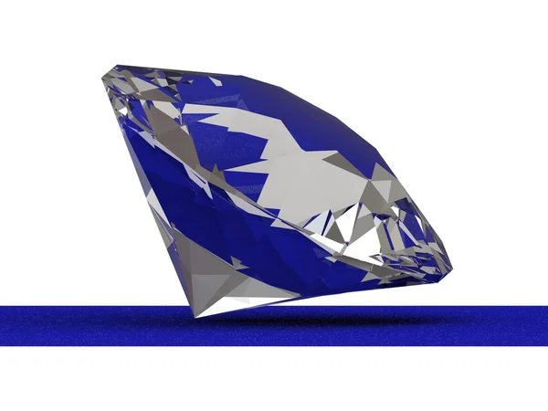 Transparent diamond — Stockfoto