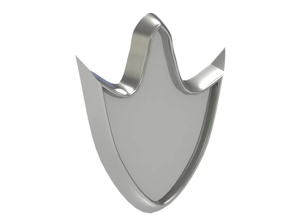 Escudo de caballero de acero —  Fotos de Stock