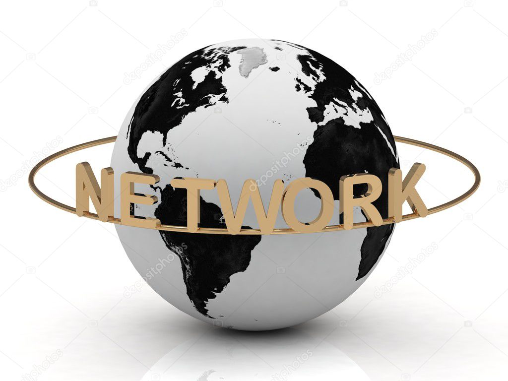 Gold NETWORK and gold ring
