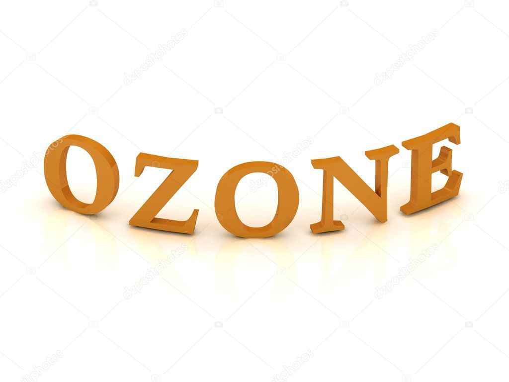 OZONE sign with orange letters