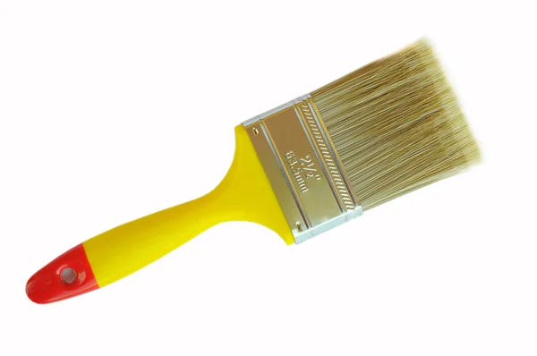 Renk boya fırçası — Stok fotoğraf