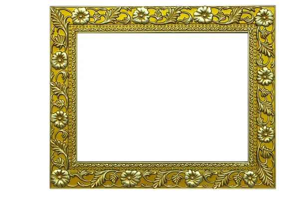金色相框 — 图库照片