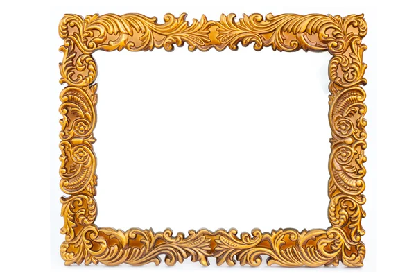 Gold photoframe — Stock Photo, Image
