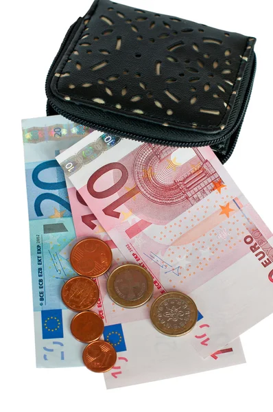 Contante euro — Stockfoto