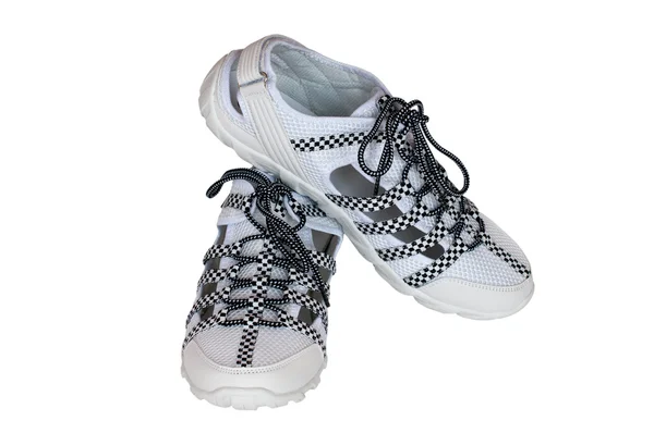 Zapatos deportivos blancos. —  Fotos de Stock