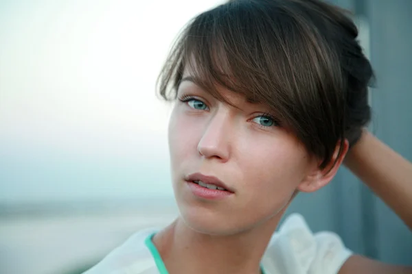 stock image Portrait of a pretty young girl