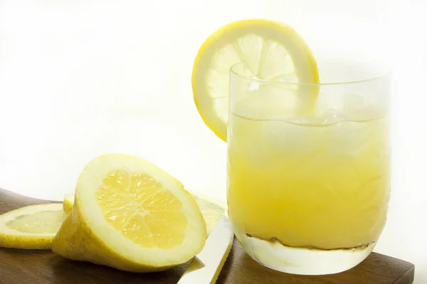Lemon and lemonade — Stock Photo, Image