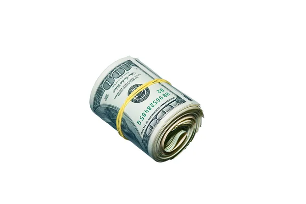 Stranded stack dollar — Stock Photo, Image