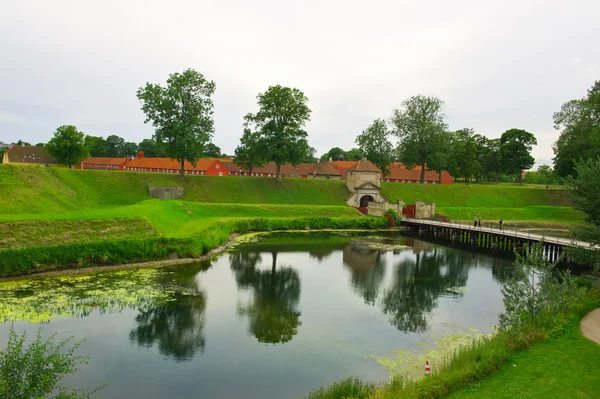 Beautiful gardens and parks Copenhagen — Stock Photo, Image