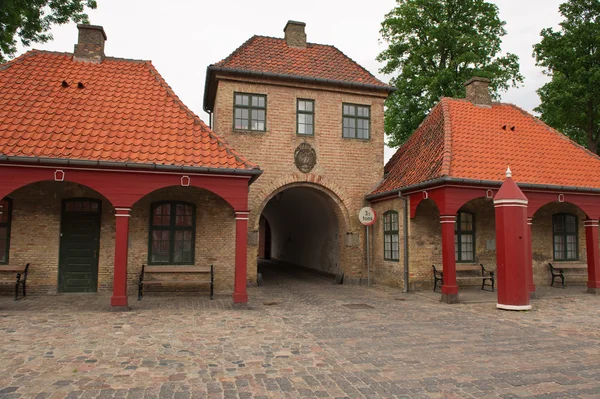 Arquitetura cidade velha de Copenhague — Fotografia de Stock