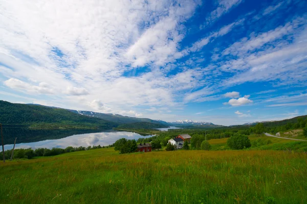 Schönheit der norwegischen Fjorde — Stockfoto