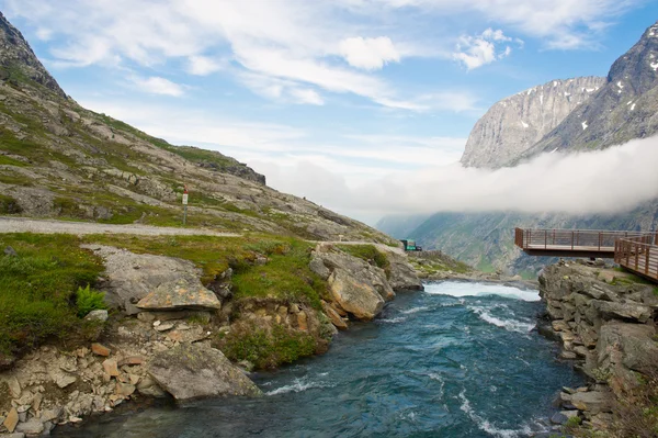 Flüsse in Norwegen — Stockfoto