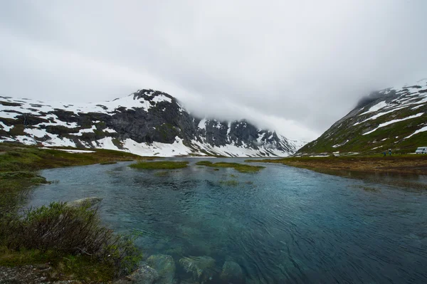 Μπλε λίμνες της Νορβηγίας — Φωτογραφία Αρχείου