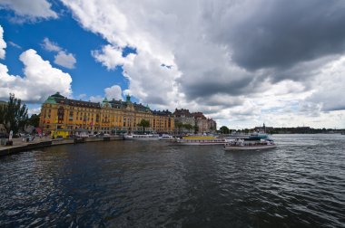 Stockholm deniz İskelesi