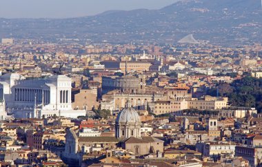 Roma 'nın panoramik manzarası