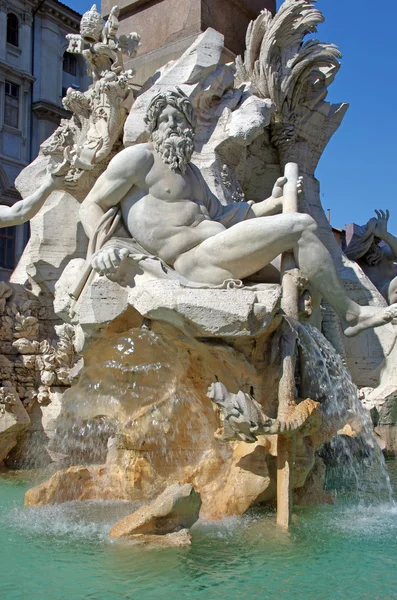 Fontana dei Quattro Fiumi — Foto Stock