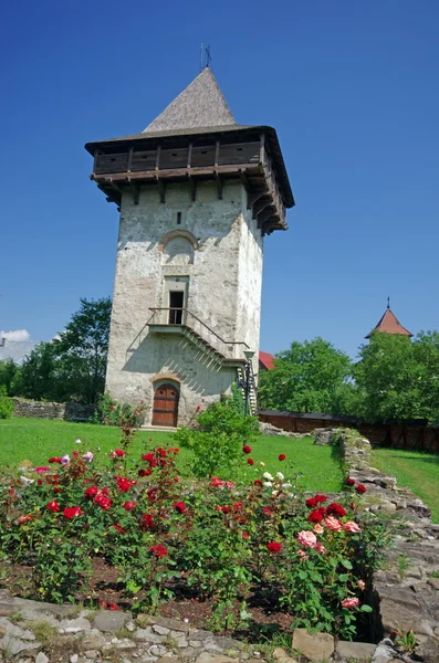 Ancient monastery tower — Stock Photo, Image