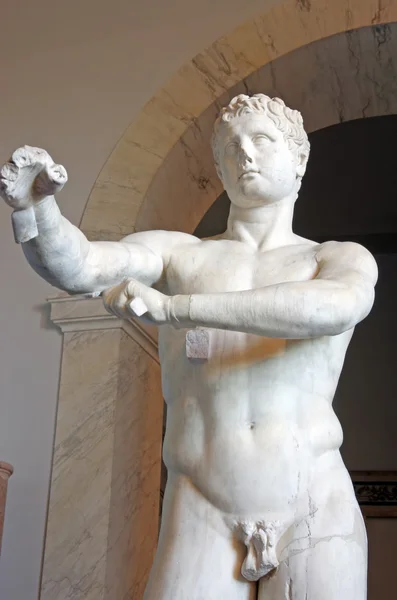 Athlete, greek sculpture — Stock Photo, Image