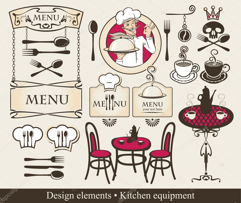 Design elements for cafe