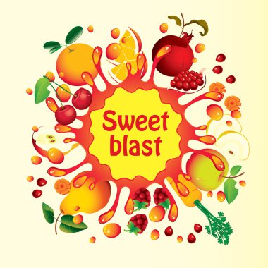 Sweet blast clipart